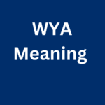 What Does WYA Mean In Texting?
