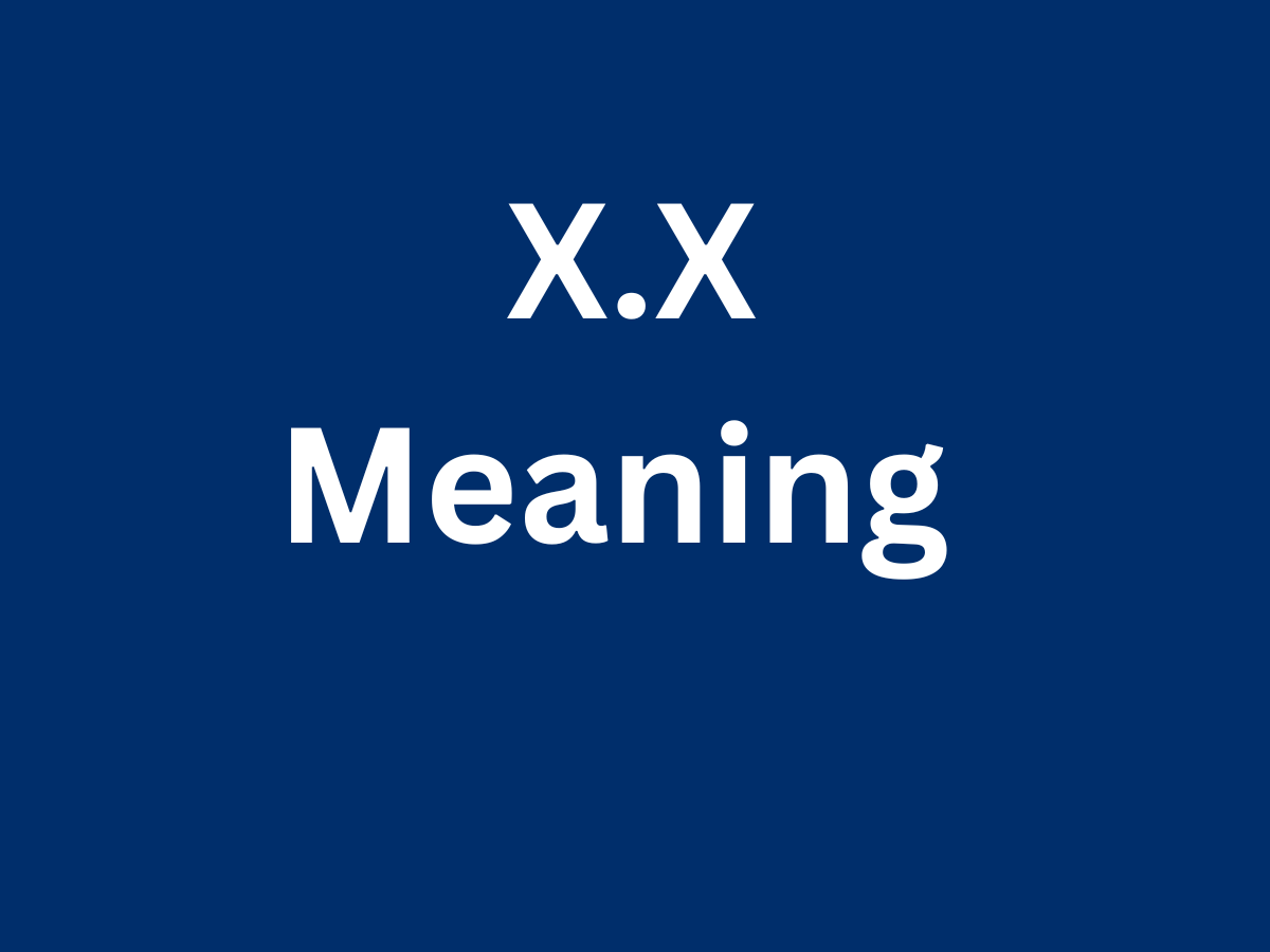 What Does X X Mean In Texting